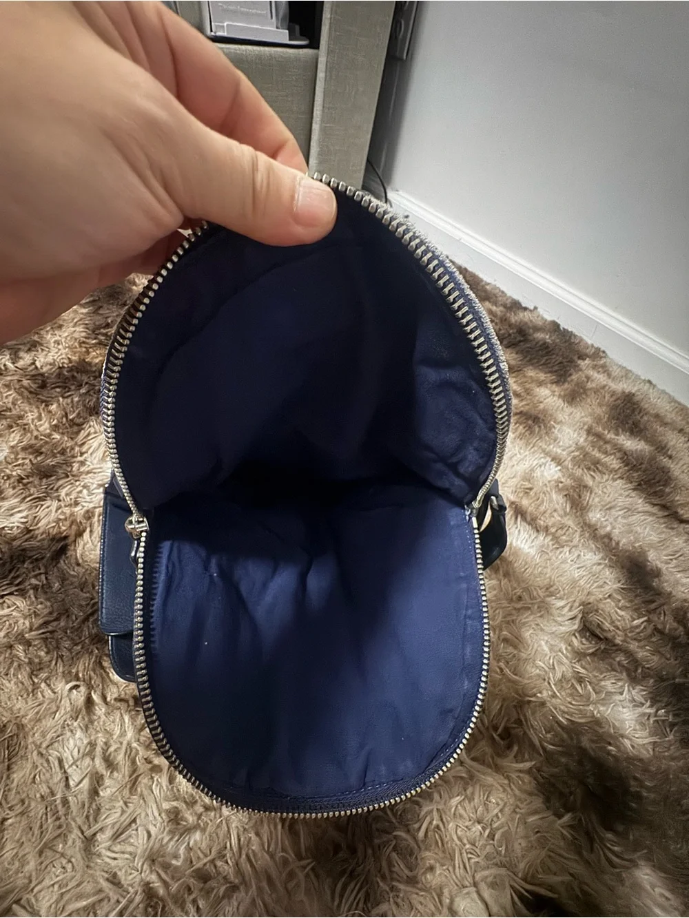 Marc By Marc Jacobs Denim Crossbody with Black Adjustable Strap